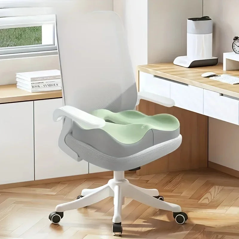 Coussin de Siège en Mousse à Mémoire de Forme - Support Ergonomique 3D