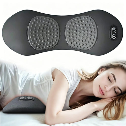 Coussin de massage chauffant lombaire avec vibration