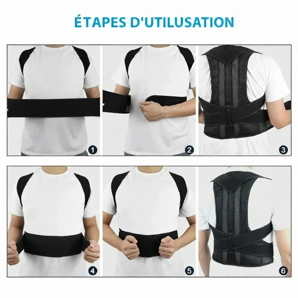 Ceinture de maintien lombaire - maintien dorsal