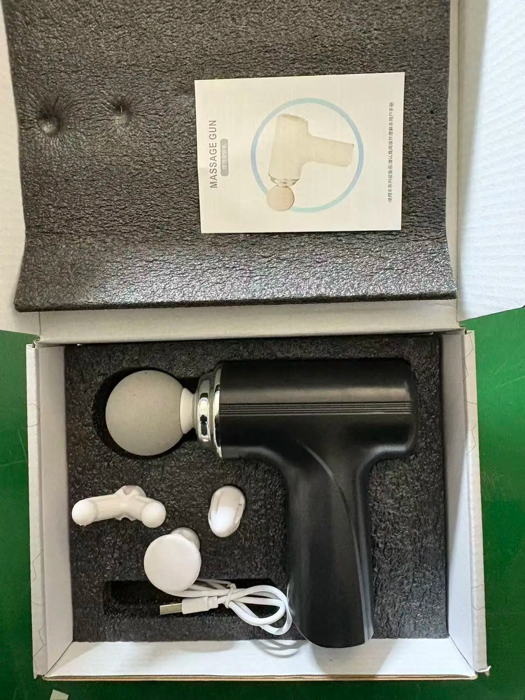 Pistolet de massage percussion - format portable
