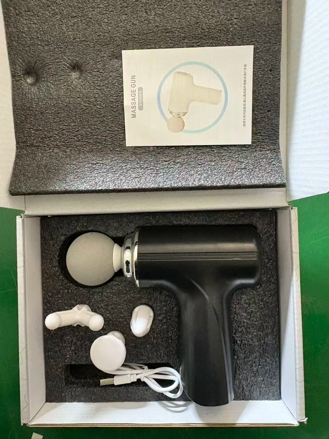 Pistolet de massage percussion - format portable