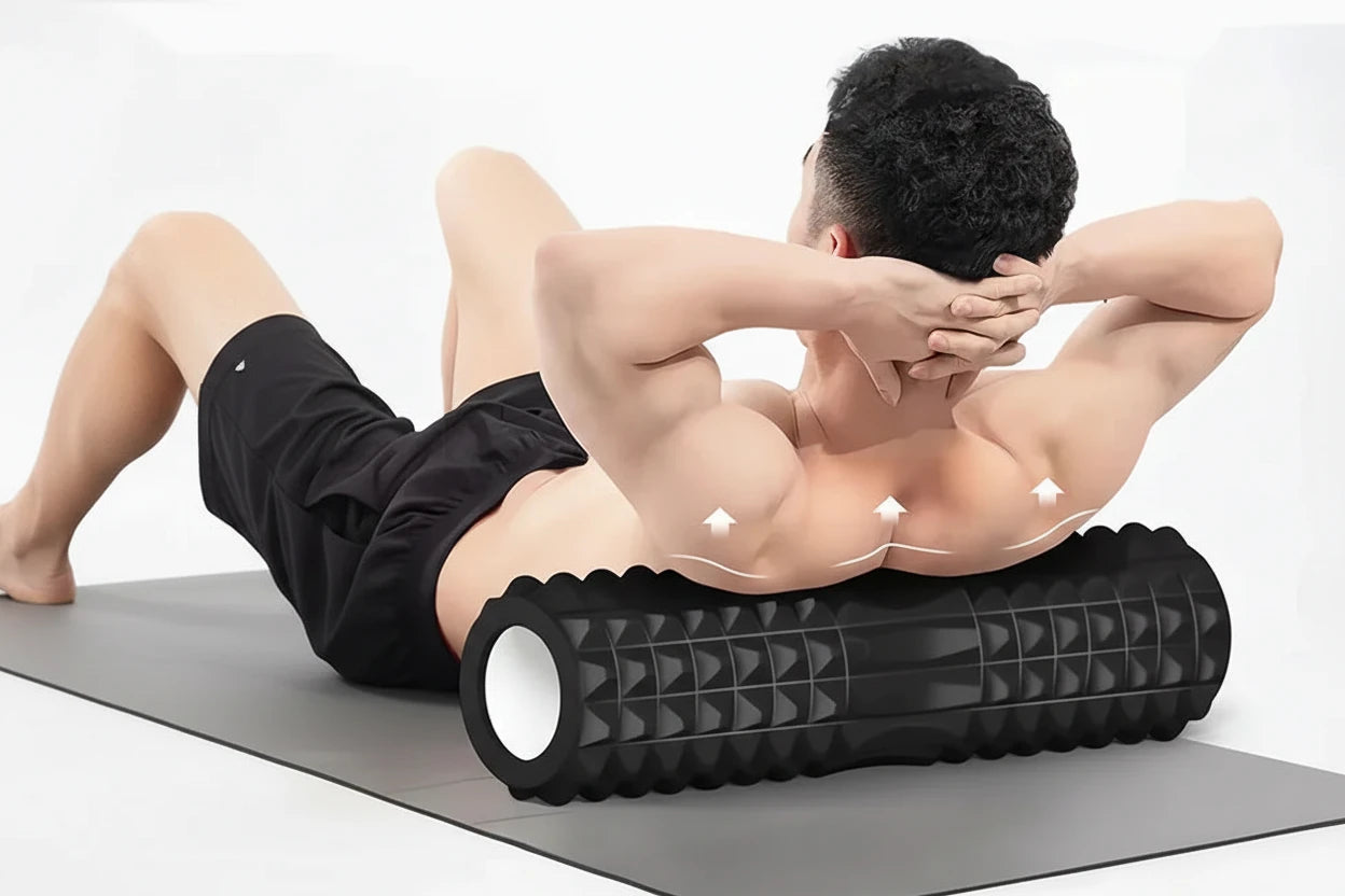 Rouleau de massage en mousse pour récupération musculaire
