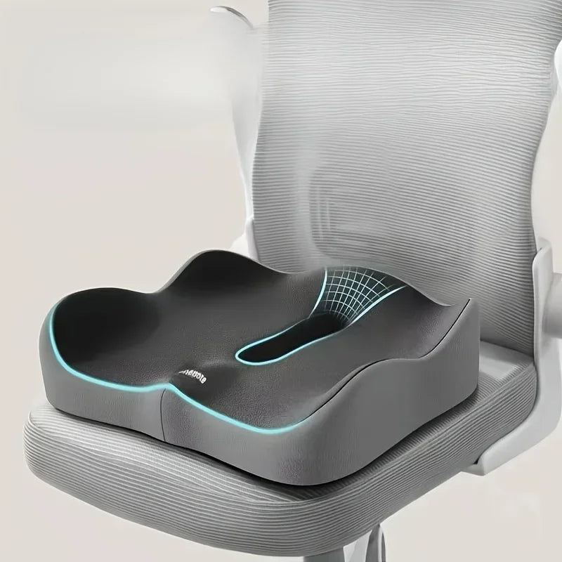 Coussin de Siège en Mousse à Mémoire de Forme - Support Ergonomique 3D