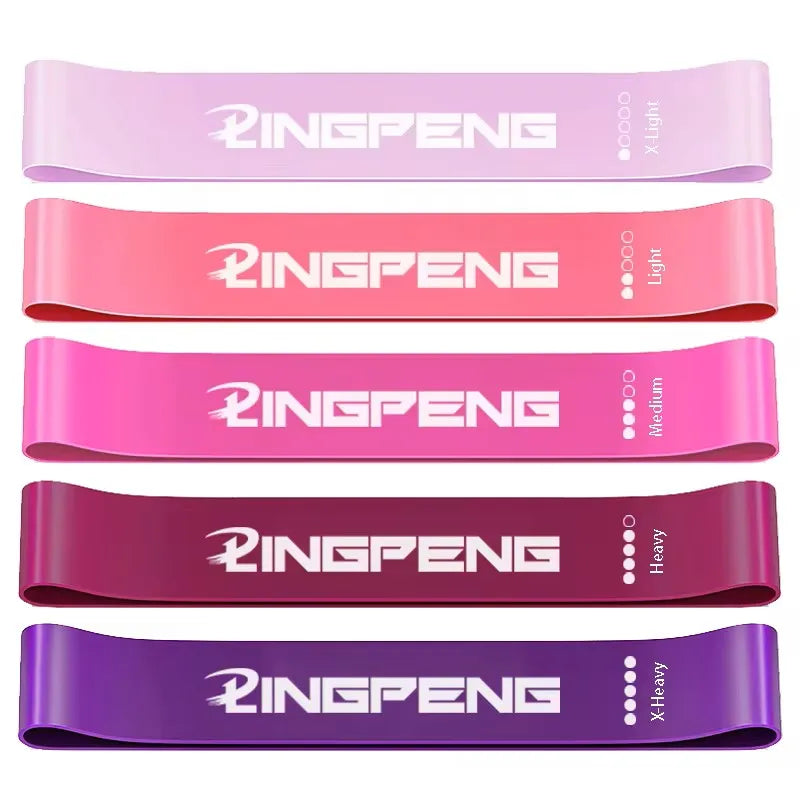Bandes de Résistance Élastiques - Set Fitness Jambes & Fessiers