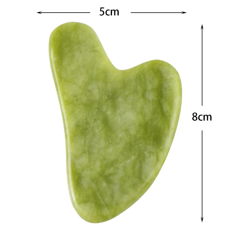 Gua Sha en Pierre Naturelle - Outil de Soin du Visage