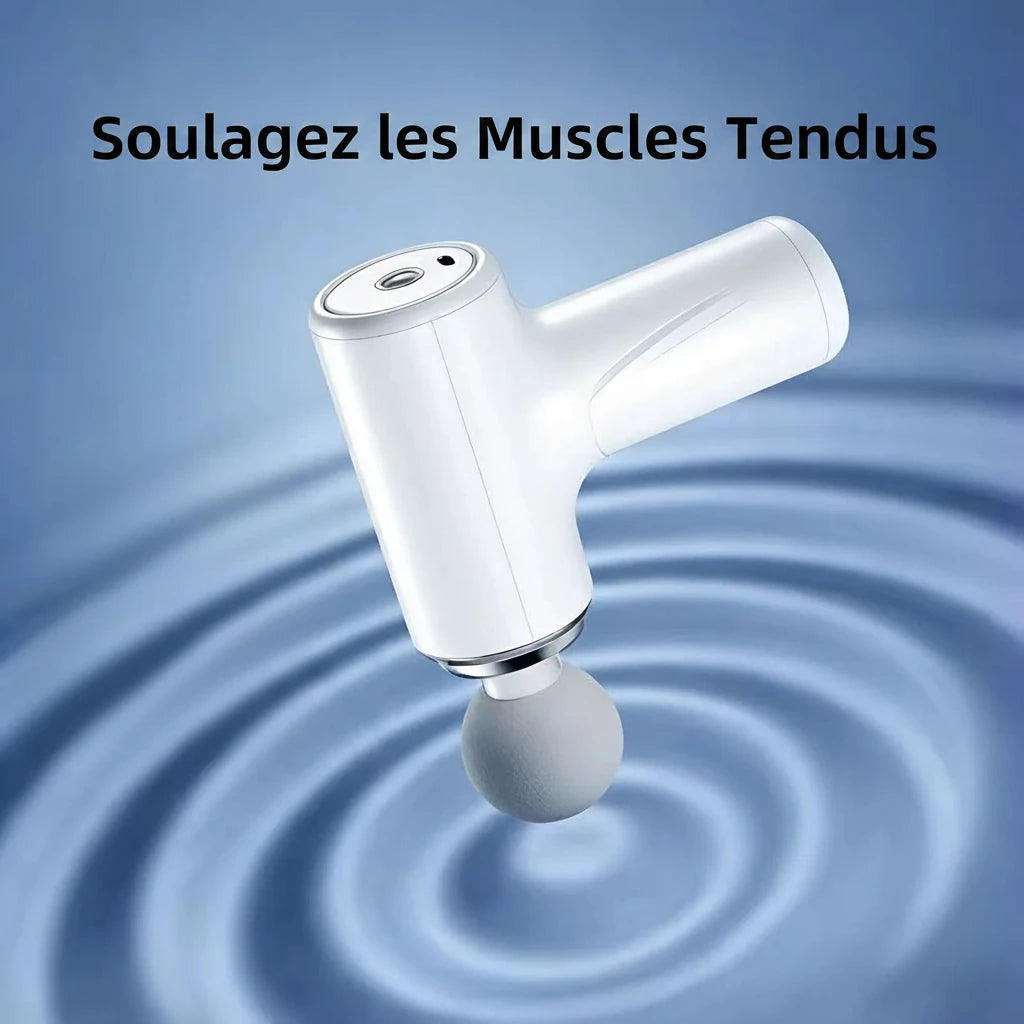 Pistolet de massage percussion - utilisation