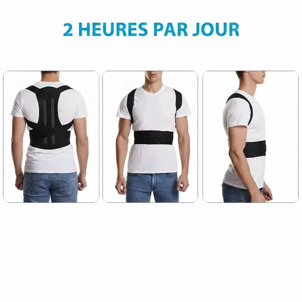 Ceinture de maintien lombaire - réglage